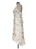 Lulus 100% Polyester White Ivory Casual Dress Size L - photo 5
