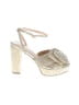Lulus Gold Sandals Size 6 1/2 - photo 1