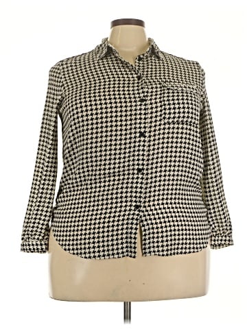 Who What Wear 3/4 Sleeve Blouse (view 1)