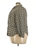 Who What Wear 100% Polyester Houndstooth Ivory 3/4 Sleeve Blouse Size XXL - photo 5