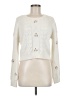 Assorted Brands Hearts Ivory Pullover Sweater Size M - photo 1