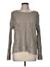 American Eagle Outfitters Metallic Gray Pullover Sweater Size M - photo 1
