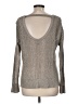 American Eagle Outfitters Metallic Gray Pullover Sweater Size M - photo 2