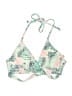 Ardene Tropical Green Swimsuit Top Size M - photo 1