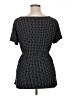 George Black Short Sleeve Top Size 16 - photo 2