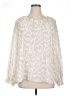 Calvin Klein 100% Polyester Ivory 3/4 Sleeve Blouse Size 1X - photo 1
