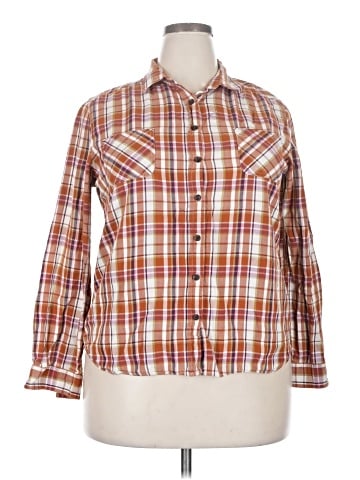 Merona Long Sleeve Button-Down Shirt (view 1)