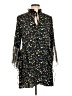 Zara Basic 100% Viscose Black Cocktail Dress Size L - photo 1