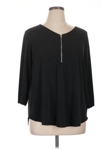 Green Envelope 3/4 Sleeve Blouse (view 1)