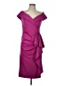 Xscape Solid Purple Cocktail Dress Size 10 - photo 1