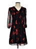 Calvin Klein 100% Polyester Black Casual Dress Size 0 - photo 1