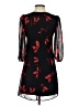 Calvin Klein 100% Polyester Black Casual Dress Size 0 - photo 2