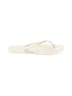 Old Navy Ivory White Flip Flops Size 8 - photo 1
