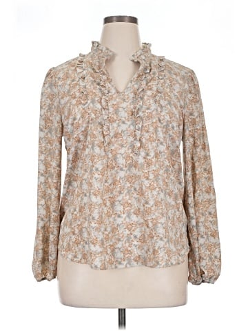 Pleione Long Sleeve Blouse (view 1)