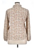 Pleione 100% Polyester Tan Long Sleeve Blouse Size XL - photo 2