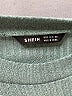 Shein Teal Short Sleeve Turtleneck Size S - photo 7