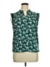 Unbranded 100% Polyester Green Short Sleeve Blouse Size XL - photo 1