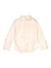 Janie and Jack 100% Cotton Ivory Long Sleeve Button-Down Shirt Size 5 - photo 1