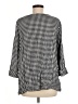 J.Jill 100% Rayon Houndstooth Black 3/4 Sleeve Blouse Size M - photo 2