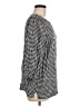 J.Jill 100% Rayon Houndstooth Black 3/4 Sleeve Blouse Size M - photo 4