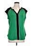 Worthington Green Sleeveless Blouse Size L - photo 1