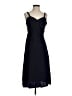 Assorted Brands 100% Acetate Solid Blue Cocktail Dress Size EU 34 / US 4 - photo 1