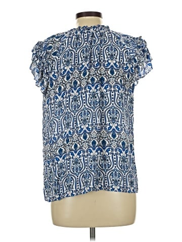 Rose + Olive Short Sleeve Blouse (view 2)