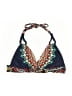 Mossimo Print Blue Swimsuit Top Size L - photo 1