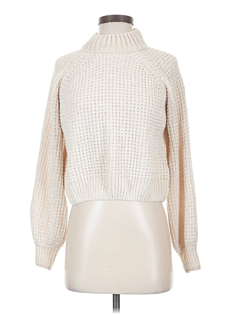 Pre-owned Altar'd State Turtleneck Sweater In Ivory