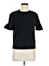 Maje Black Short Sleeve Top Size Med (2) - photo 1