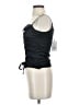 Theory 100% Silk Black Sleeveless Top Size M - photo 5