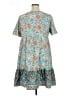 Assorted Brands Paisley Teal Casual Dress Size XL - photo 2