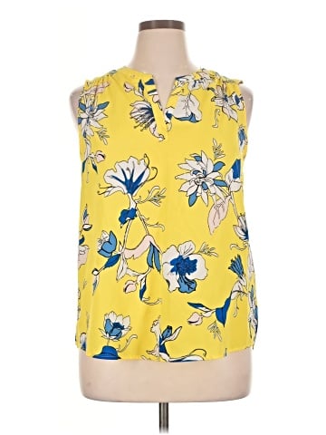 Jasmine & Juliana Sleeveless Blouse (view 1)