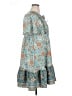 Assorted Brands Paisley Teal Casual Dress Size XL - photo 4