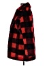 Current Mood 100% Polyester Plaid Red Coat Size S - photo 5