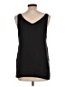 H&M 100% Polyester Black Sleeveless Top Size 10 - photo 2