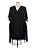 City Chic 100% Polyester Black Cocktail Dress Size 22 Plus (XL) - photo 1