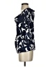 Ann Taylor 100% Polyester Blue 3/4 Sleeve Blouse Size S - photo 5