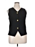 Midnight Velvet Black Vest Size 14 - photo 1