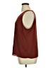 Nine West 100% Polyester Burgundy Sleeveless Blouse Size XL - photo 5