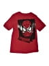 Marvel 100% Cotton Red Short Sleeve T-Shirt Size 8 - photo 1