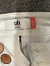 CAbi 100% Cotton White Jeans Size 8 - photo 6