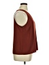 Nine West 100% Polyester Burgundy Sleeveless Blouse Size XL - photo 4