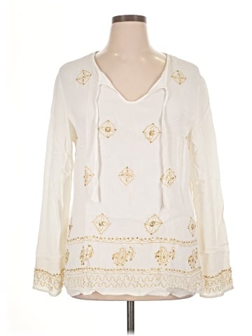 White Stag Long Sleeve Blouse (view 1)