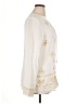 White Stag 100% Rayon Ivory Long Sleeve Blouse Size XL - photo 4
