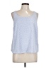 Primark 100% Polyester Blue Sleeveless Top Size 10 - photo 1