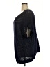 Lane Bryant 100% Cotton Black Blue Pullover Sweater Size 22 - 24 Plus - photo 5