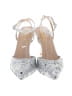 Lulus Metallic Silver Heels Size 9 - photo 2