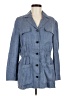 Theory Blue Denim Jacket Size 8 - photo 1