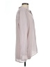 Trouve Solid Pink Long Sleeve Blouse Size L - photo 4